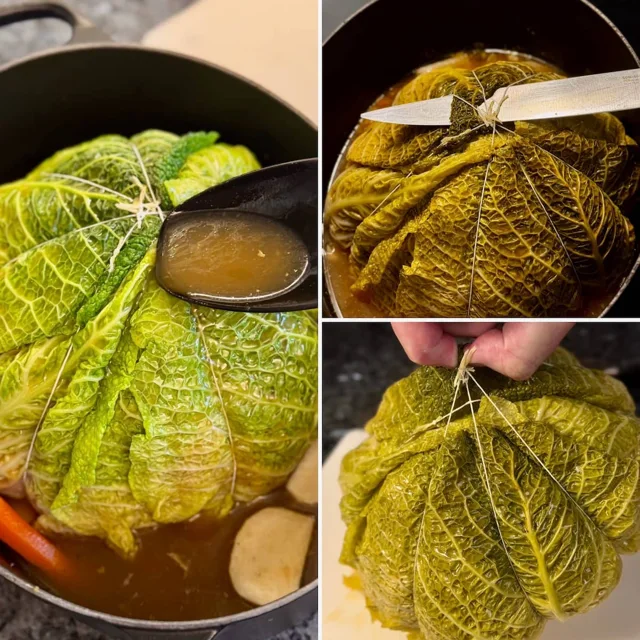 Stuffed Cabbage (Chou Farci)