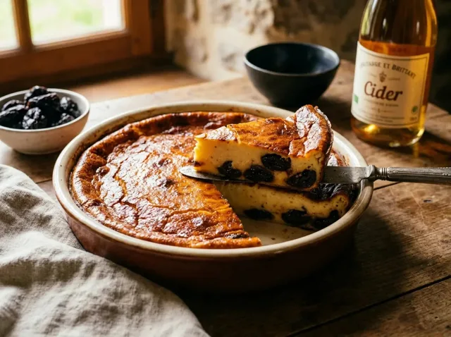 Far breton aux pruneaux : la recette facile et gourmande