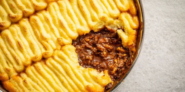 Hachis Parmentier (French cottage pie)