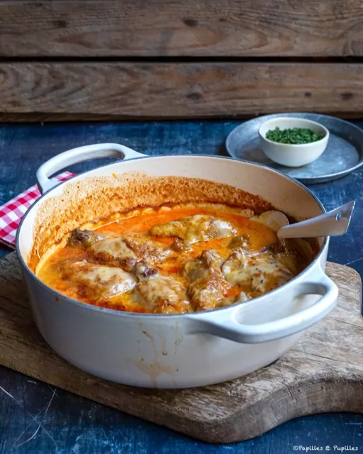 Poulet Gaston Gérard from the selected Papilles et Pupilles recipe.