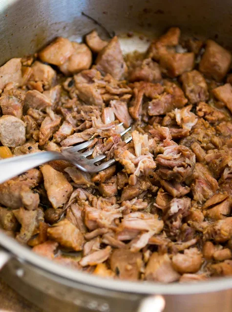Pork rillettes, source article photograph