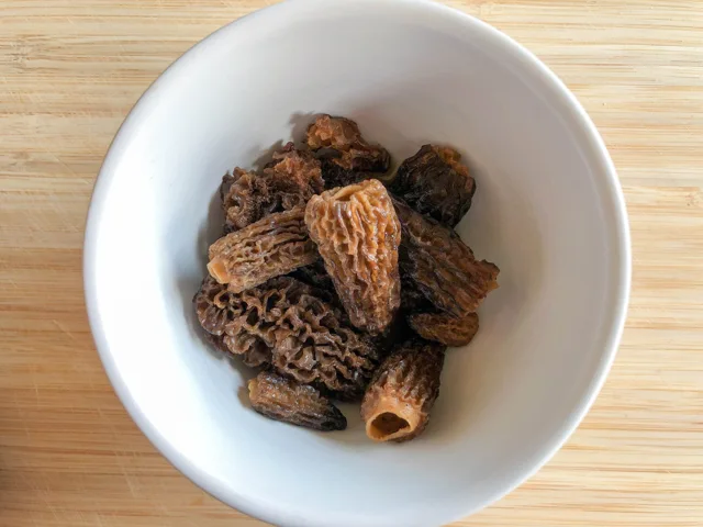 Ris de veau aux morilles