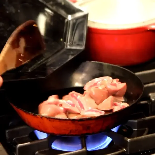 Rognons de veau à la moutarde