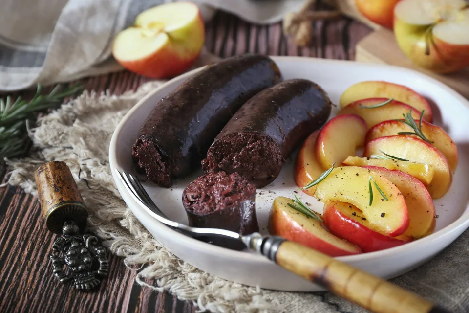 boudin noir aux pommes