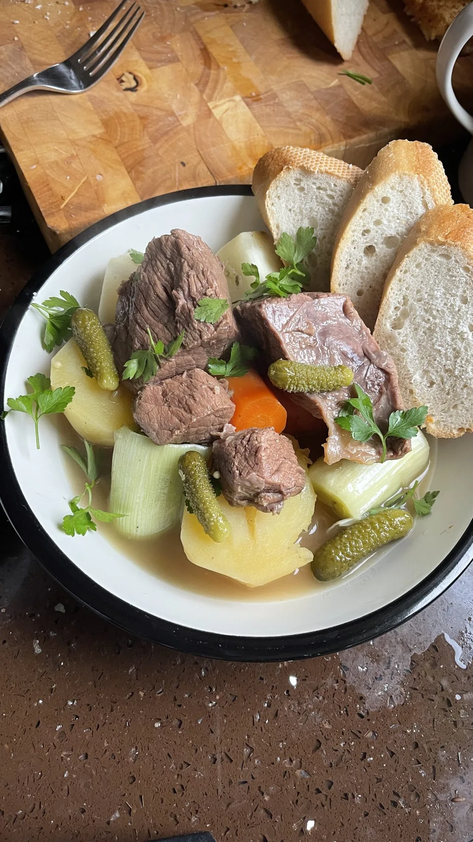 Pot-au-feu photograph selected by Christopher.