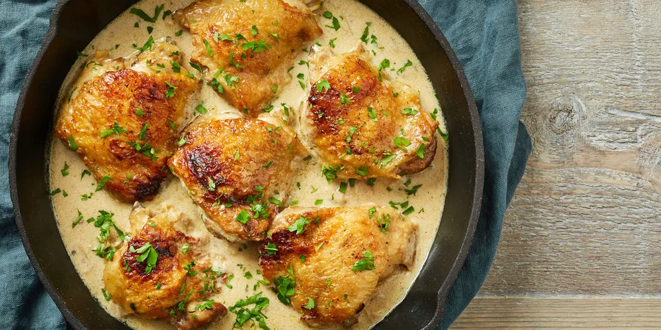poulet a la moutarde