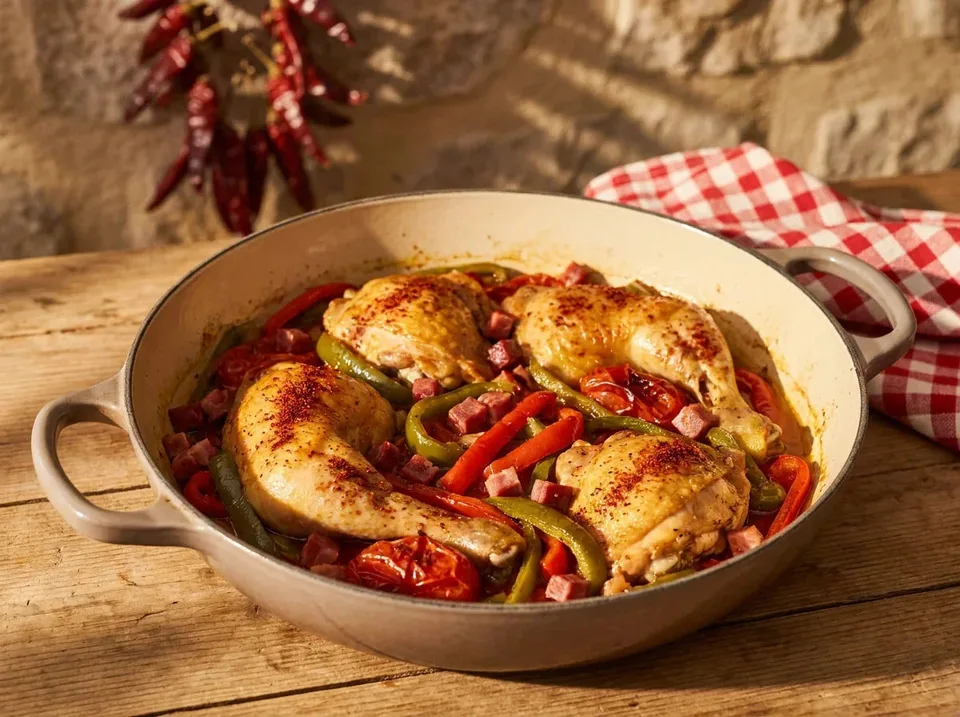 poulet basquaise