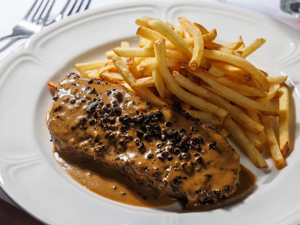 steak au poivre